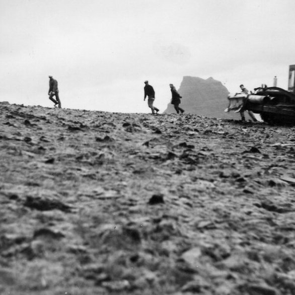 Vatnslögnin ofan úr Gili