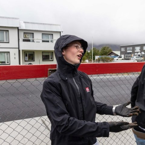 Gróðursetning í leikskólalóð