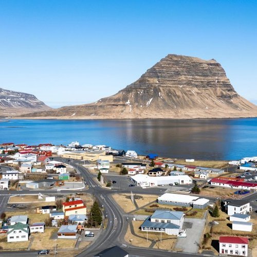 Séð yfir Grundarfjörð