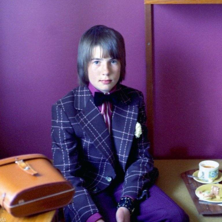 Sævar Pálsson á fermingardaginn sinn