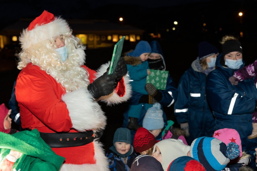 Frá jólamarkaði Lions 2020