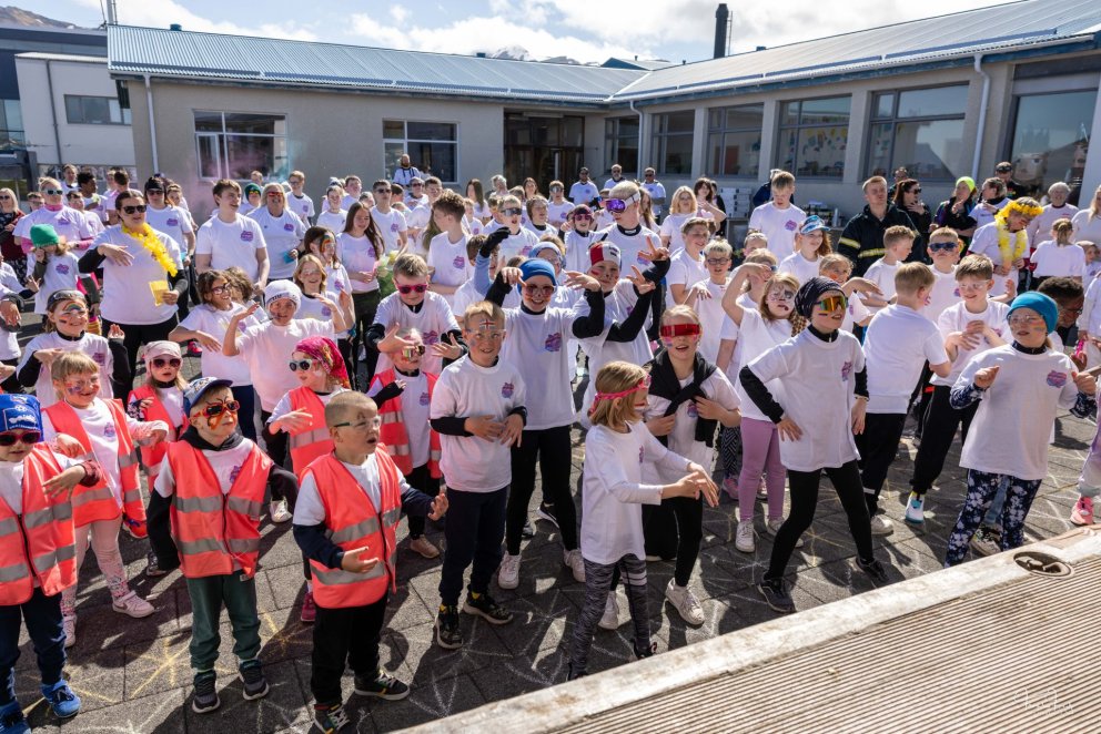 Frá Grunnskóla Grundarfjarðar, maí 2024 - Mynd TFK
