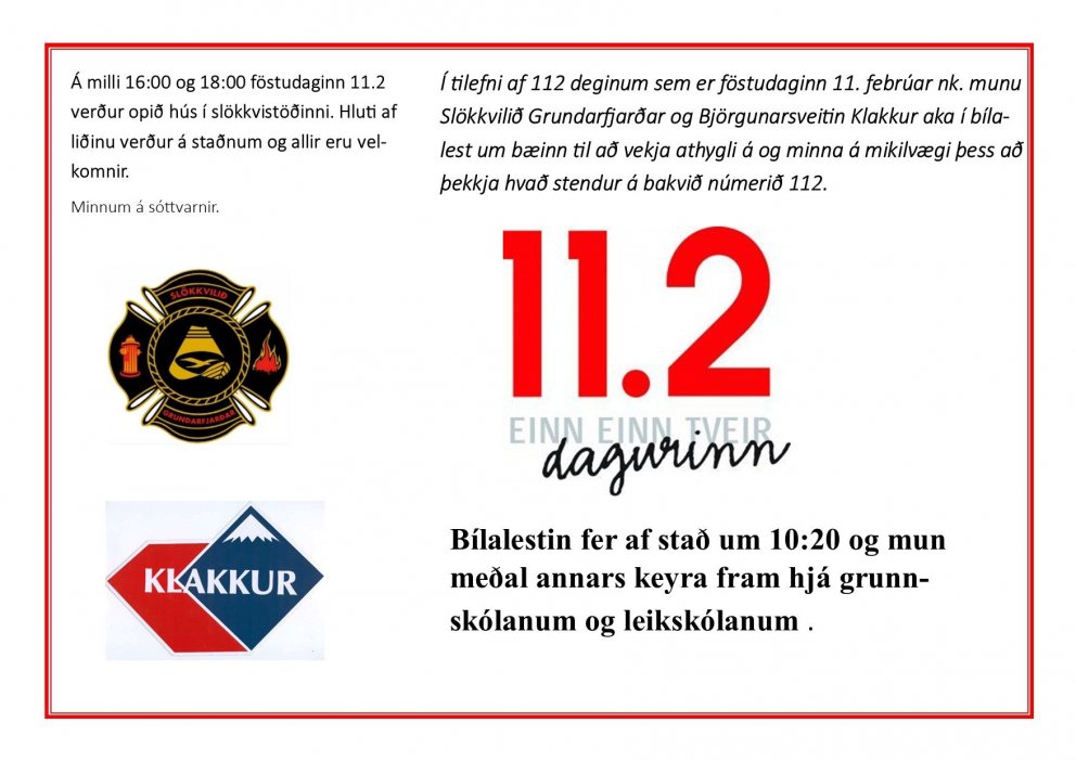112 dagurinn