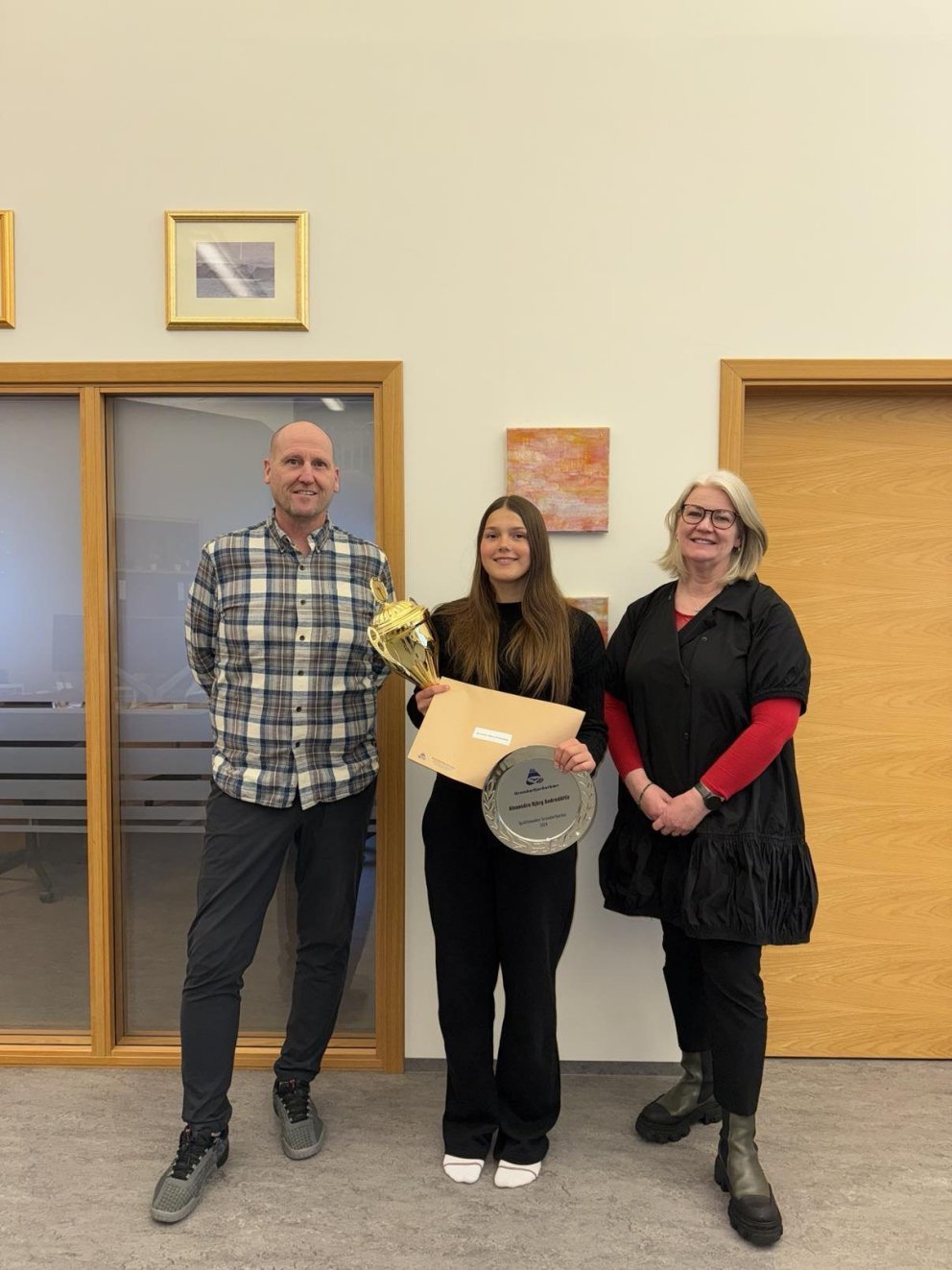 Alexandra Björg Andradóttir íþróttamaður Grundarfjarðar 2024.