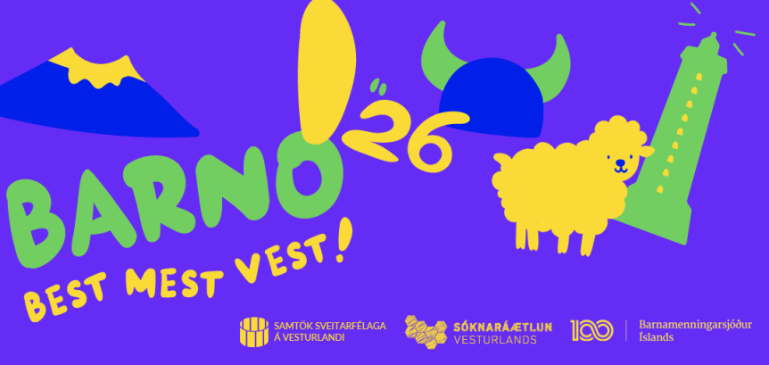 Umsóknarfrestur á Barnó 2026 framlengdur