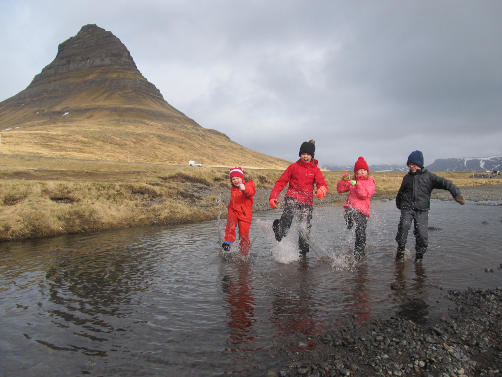 Krakkar á sumarnámskeiði