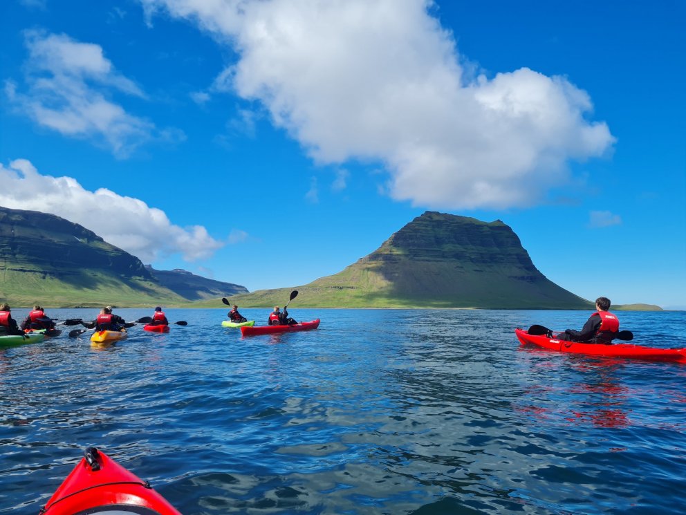 Frá lokadegi vinnuskólans 8. júlí 2022