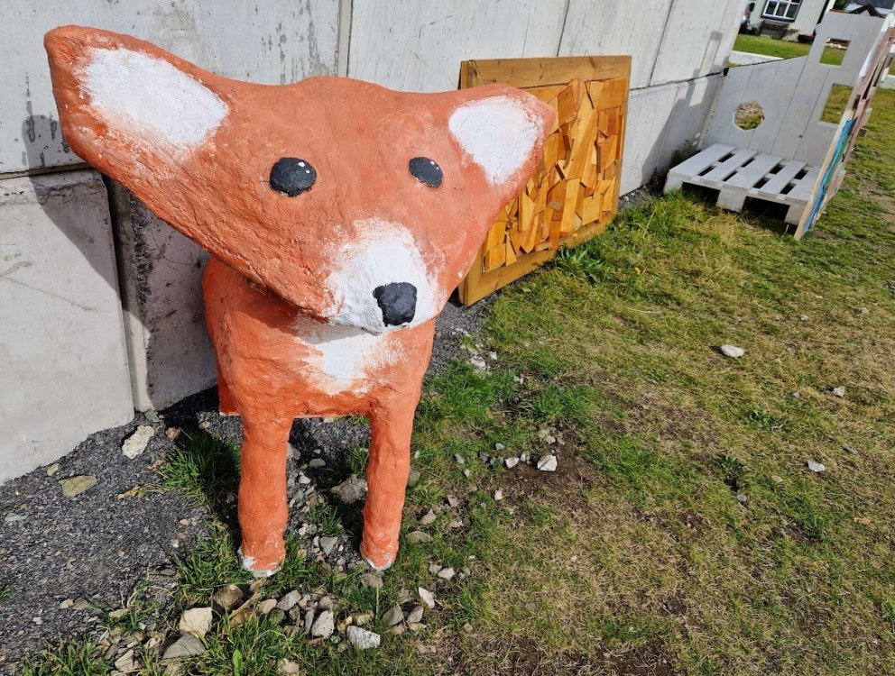 Verk listamanna í listvinnuskólanum 2023