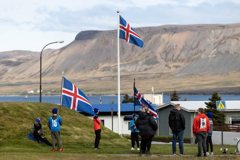 Mynd: Tómas Freyr Kristjánsson, frá 17. júní hátíðarhöldum 2021.