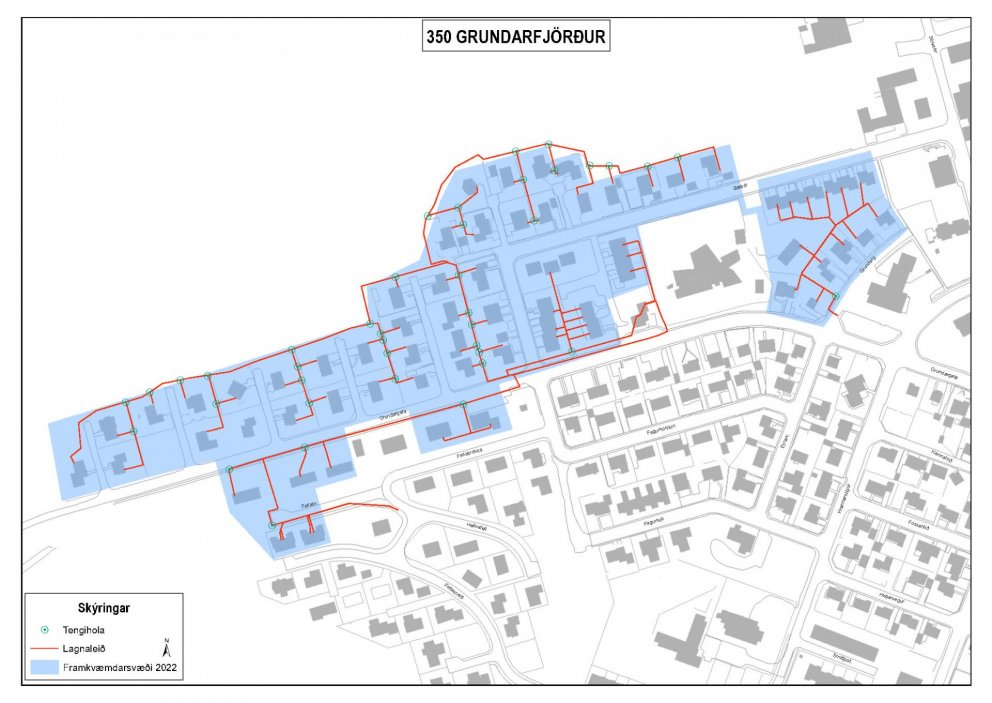 Míla tilkynnti í nóvember 2021 um lagningu ljósleiðara í Grundarfirði. Nú liggur fyrir að 94 heimili…