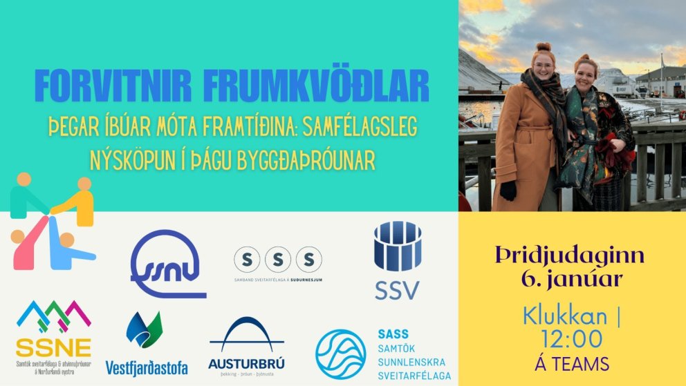 Forvitnir frumkvöðlar - hádegisfundir hefjast á ný