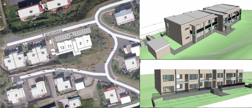 Grenndarkynning - Fellabrekka 7-13