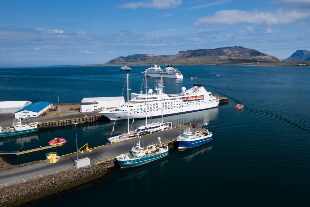 Móttaka skemmtiferðaskipa og farþega