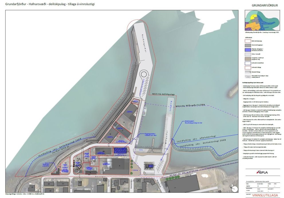 Breyting á Aðalskipulagi v. hafnarsvæðis og Framness og nýtt deiliskipulag hafnarsvæðis norður