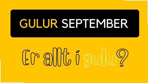 Gulur september