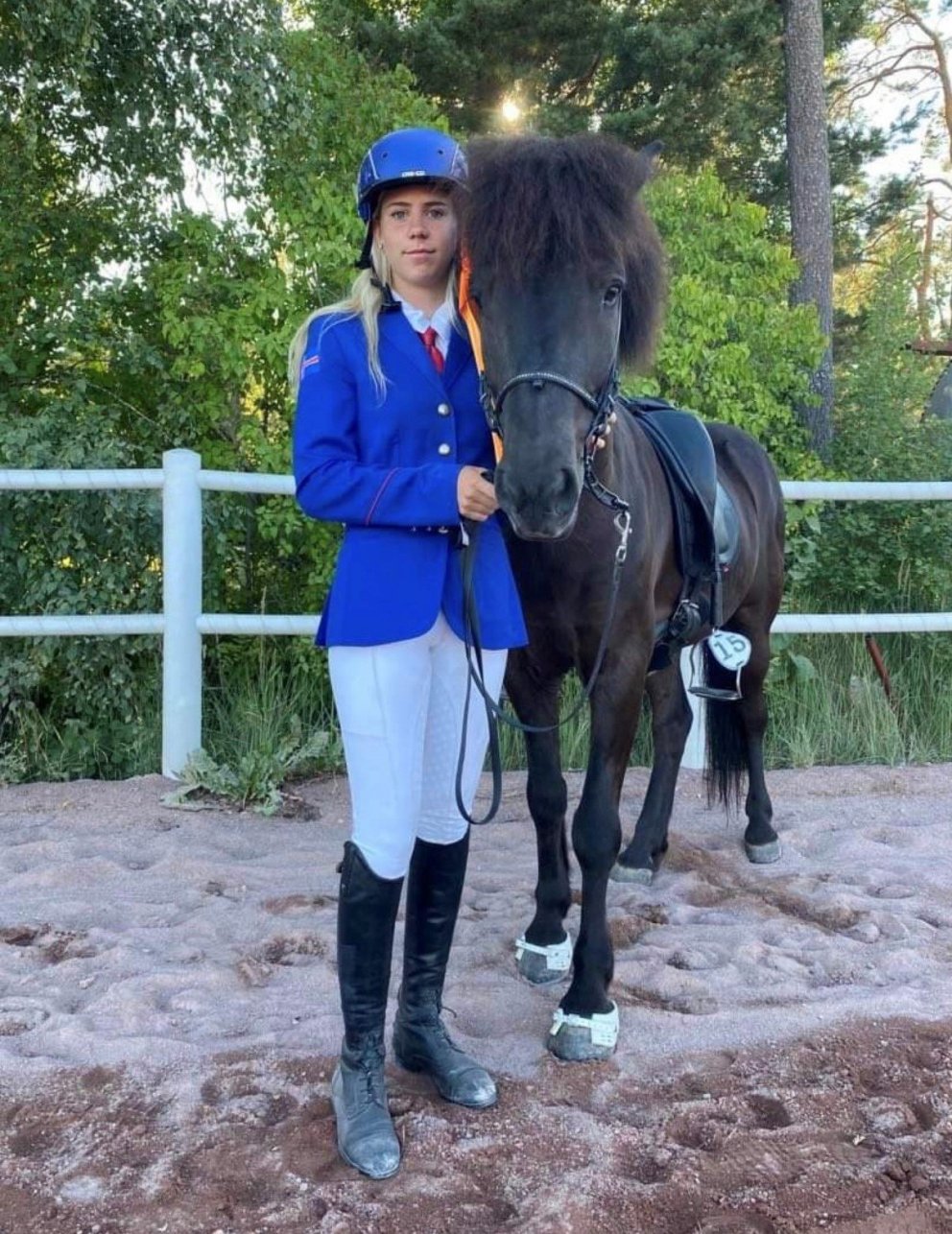 Harpa Dögg og Heiður från Boänge