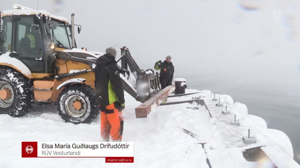 Úr kvöldfréttum RÚV 14. febrúar 2021