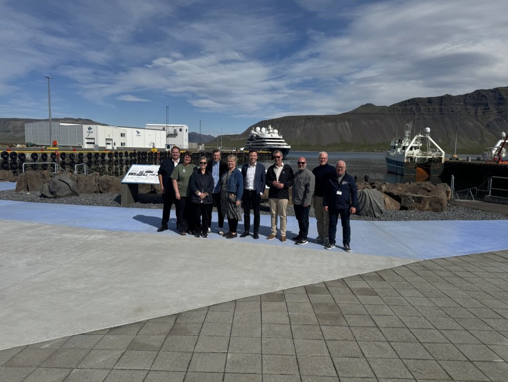 Frá vinstri: Hans Chen Braas svæðisstjóri Norðurlanda og Eystrasaltsríkja CLIA, Ragnhildur Sigurðard&hellip;