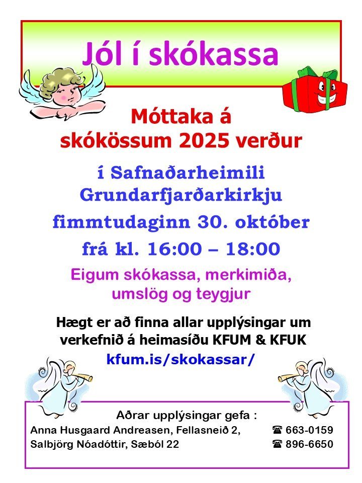 Jól í skókassa 2025