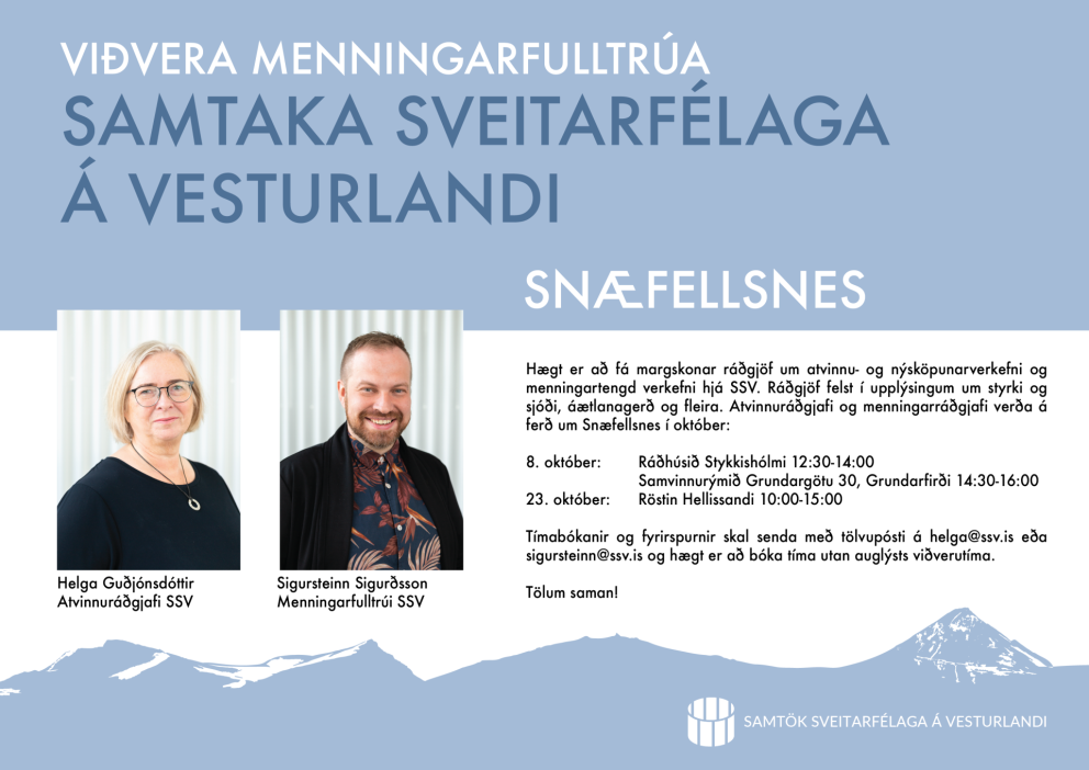 Atvinnuráðgjafi og menningarráðgjafi