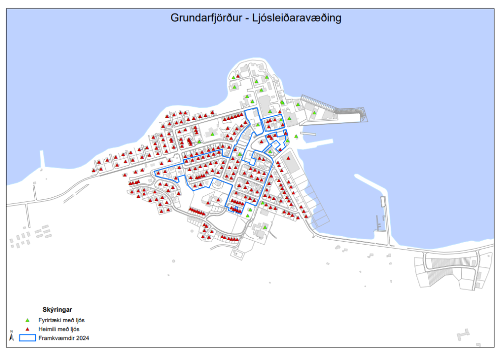 Framkvæmdakort 2024, Míla.