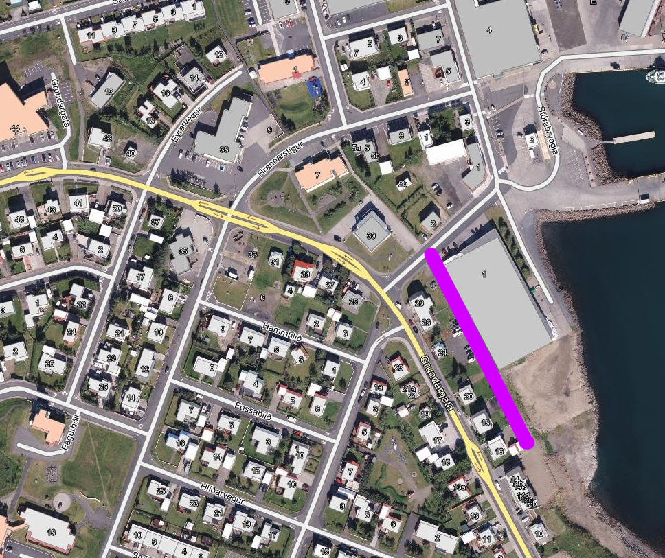 Samkeppni um heiti á götu