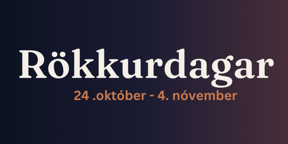 Rökkurdagar 2026