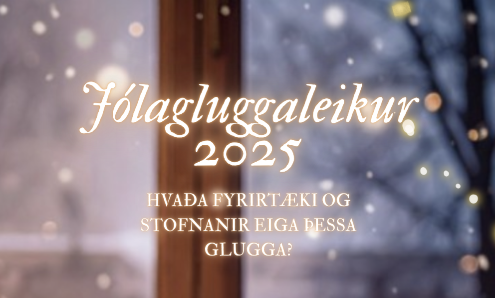 Úrslit í jólagluggaleiknum
