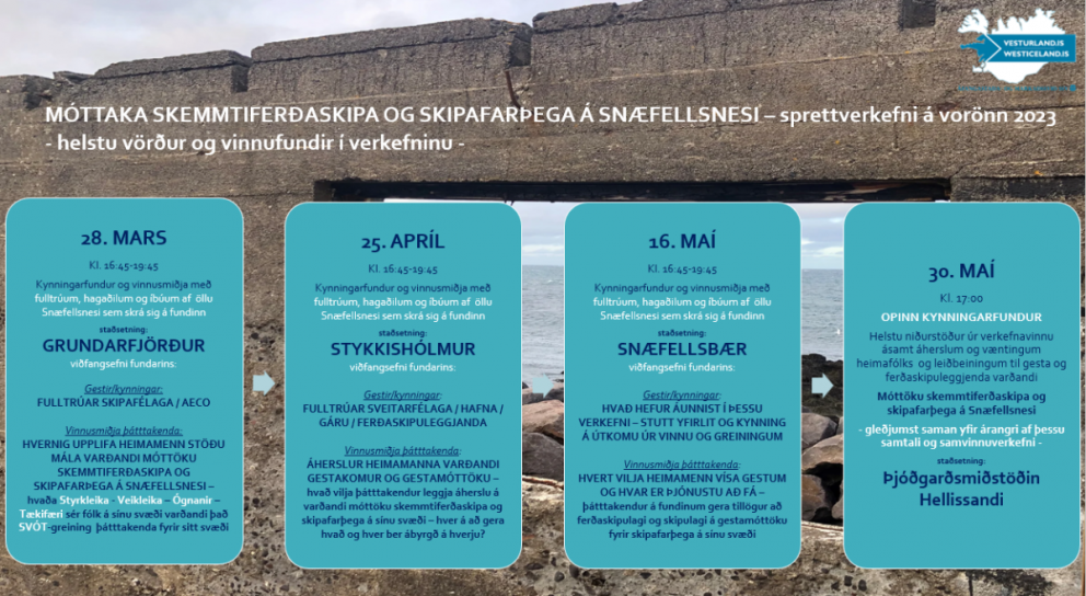 Hefur þú skoðun á móttöku skemmtiferðaskipa og skipafarþega á Snæfellsnesi?