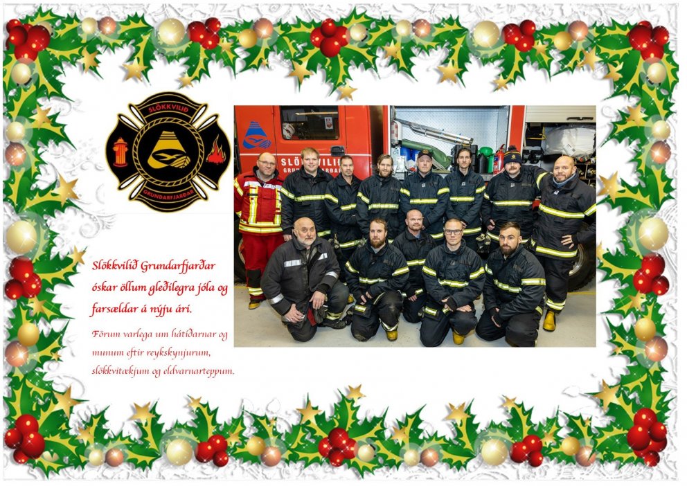 Jólakveðja frá Slökkviliði Grundarfjarðarbæjar