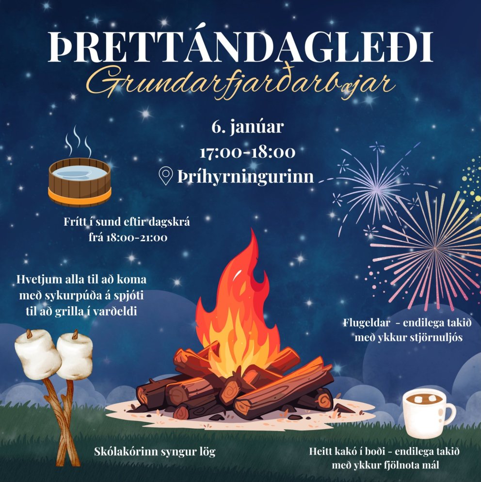 Þrettándagleði í Grundarfjarðarbæ