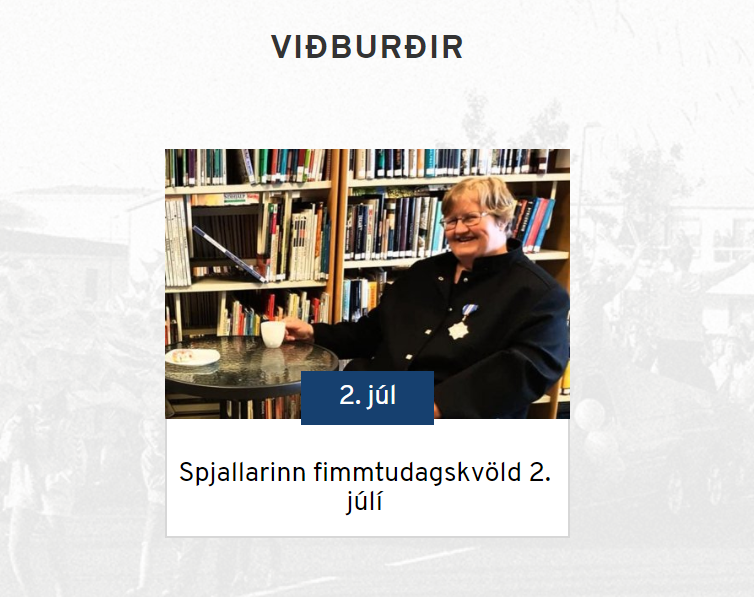 Ert þú að halda viðburð?