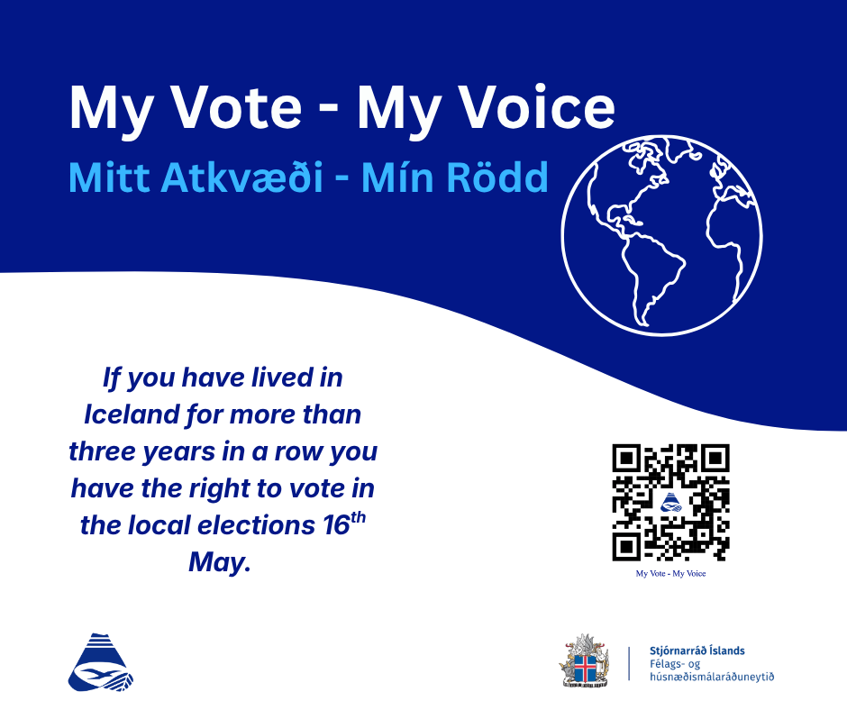 My Vote - My Voice // Mitt Atkvæði - Mín Rödd