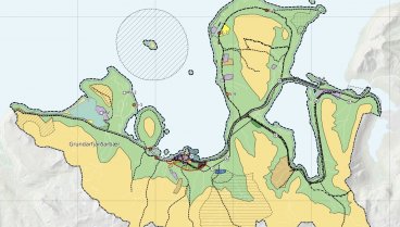 Kort af Grundarfirði